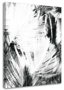 Obraz na plátne Čiernobiela abstrakcia Rozmery: 40 x 60 cm