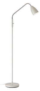 Béžová LED stmievateľná stojaca lampa s kovovým tienidlom (výška 140 cm) Patro – Markslöjd