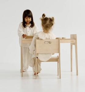 Montessori nábytková zostava pre väčšie deti natural
