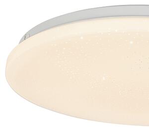 Inteligentné stropné svietidlo biele 38 cm hviezdicový efekt vrátane LED s diaľkovým ovládaním - Extrema