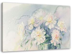 Obraz na plátne Kytica bielych kvetov Rozmery: 60 x 40 cm