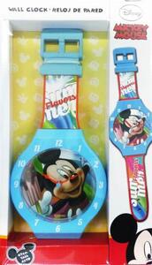 Javoli Detské nástenné hodiny Mickey Mouse 47 cm