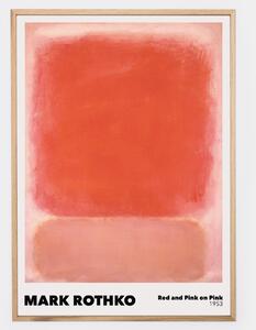 Plagát Red and Pink on Pink | Mark Rothko