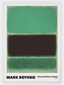 Plagát Green and Black on Green | Mark Rothko