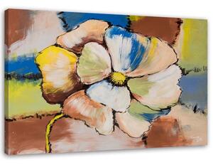 Obraz na plátne Farebné kvety Rozmery: 60 x 40 cm