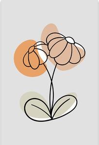 Obraz minimalistický kvet No1
