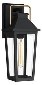 Quoizel QZ-BUCKLEY-M-MBK - Vonkajšie nástenné svietidlo BUCKLEY M 1xE27/40W/230V IP44