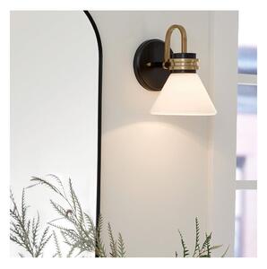 Kichler KL-FARUM1-BK - LED Kúpeľňová lampa FARUM 1xG9/3W/230V čierna/mosadz