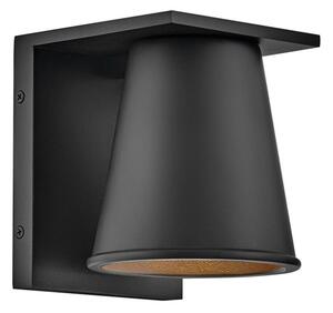 Hinkley HK-HANS-S-BLK -LED Vonkajšie nástenné svietidlo HANS 1xGU10/8W/230V IP44
