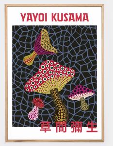 Plagát Mushroom | Yayoi Kusama