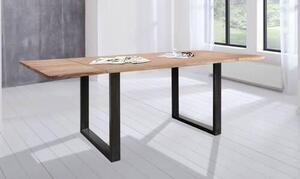 JEDÁLENSKÝ STÔL, farba akácie, 140/90/77 cm Livetastic - Stoly, Online Only