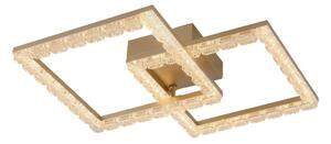 JUST LIGHT. 14732-60 - LED Stropné svietidlo GLITRA LED/17,5W/230V zlaté