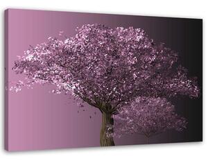 Obraz na plátne Fialový strom Rozmery: 60 x 40 cm