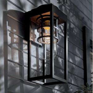 Kichler KL-HONE-M-BKT - Vonkajšie nástenné svietidlo HONE M 1xE27/60W/230V IP44