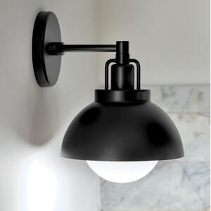 Kichler KL-NIVA-1W-1P-BK - Nástenná lampa NIVA 1xE27/40W/230V čierna