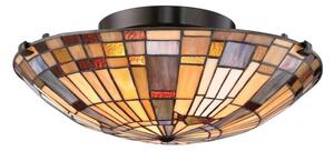 Quoizel QZ-INGLENOOK-F-SMALL-Stropné svietidlo INGLENOOK 2xE27/60W/230V priemer 40,7 cm