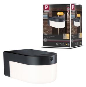 Paulmann 95747 - LED/2,3W IP44 Solárne nástenné svietidlo so senzorom CALYNE 3,7/230V