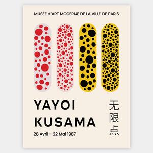 Plagát Four Lines | Yayoi Kusama