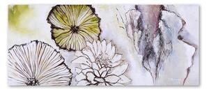 Obraz na plátne Panoráma kvetov Rozmery: 90 x 30 cm