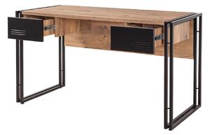 Dizajnový písací stôl Ilaria 139 cm borovica