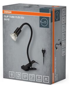 Osram - Lampa s klipom CLIP TUBE FLEX 1xGU10/5W/230V čierna