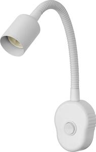 Osram - Flexibilná nástenná lampa PLUG TUBE FLEX 1xGU10/5W/230V biela