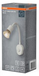 Osram - Flexibilná nástenná lampa PLUG TUBE FLEX 1xGU10/5W/230V biela