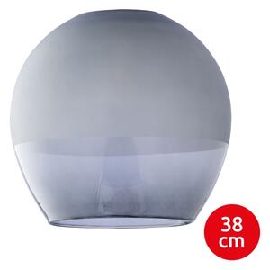 BRILAGI - LED závesný luster na lanku RETRO GLASS 1xE27/60W/230V matný chróm/dýmová sivá