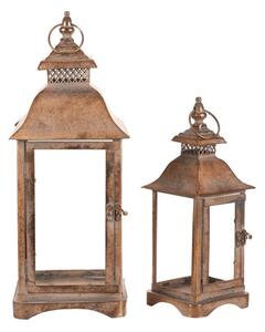 Set dvoch lampášov zlatý FUP533 (2 ks)