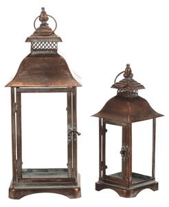 Set dvoch lampášov medený FUP577 (2 ks)