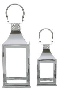 Set dvoch lampášov strieborný LUC313 (2 ks)