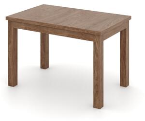Rozkladací jedálenský stôl DOO 120/160x75 cm svetlý orech