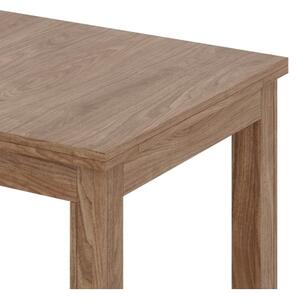 Rozkladací jedálenský stôl DOO 120/160x75 cm svetlý orech