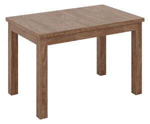Rozkladací jedálenský stôl DOO 120/160x75 cm svetlý orech