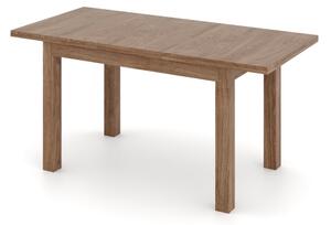 Rozkladací jedálenský stôl DOO 120/160x75 cm svetlý orech
