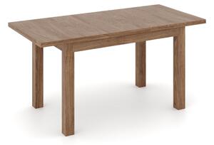 Rozkladací jedálenský stôl DOO 120/160x75 cm svetlý orech