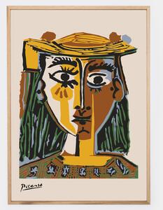 Plagát Hlava ženy s klobúkom | Pablo Picasso