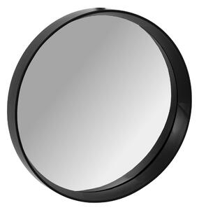 Okrúhle zrkadlo Loft 39 cm - čierne