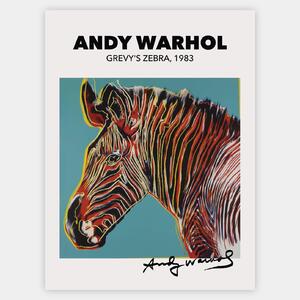 Plagát Grevy's Zebra | Andy Warhol