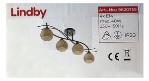 Lindby Lindby - Bodové svietidlo LEANDA 4xE14/40W/230V LW1199 + záruka 3 roky zadarmo