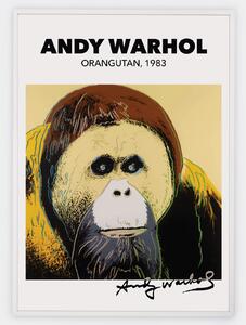 Plagát Orangutan | Andy Warhol