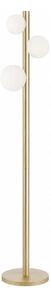 Zuma Line F0574-03N-V6AA - Stojacia lampa FORES 3xG9/33W/230V zlatá