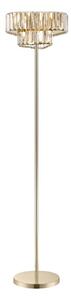 Zuma Line F0496-03G-F7AC - Stojacia lampa HELIOS 3xG9/33W/230V zlatá