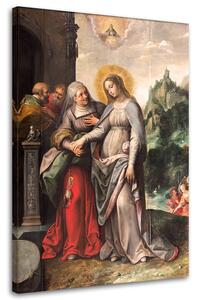 Obraz na plátne Návšteva svätej Alžbety Francken Antwerpy Rozmery: 40 x 60 cm