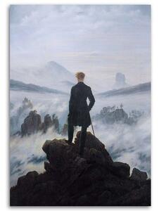Obraz na plátne Pútnik nad morom hmly - Caspar David Friedrich, reprodukcia Rozmery: 40 x 60 cm