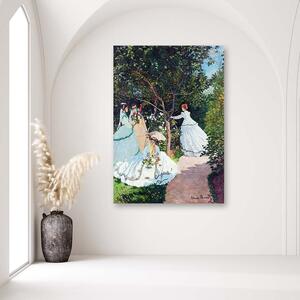 Obraz na plátne Ženy v záhrade - Claude Monet, reprodukcia Rozmery: 40 x 60 cm
