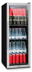 Klarstein Beersafe 6XL, chladnička na nápoje, 171 l, 0-10°C, sklo, energet. trieda G, nehrdzavejúca oceľ