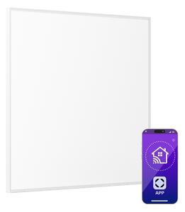 Klarstein Wonderwall 360 Smart, infračervený ohrievač, 60 x 60 cm, 360 W, týždenný časovač, IP24, biely
