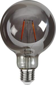 Teplá LED/filamentová žiarovka E27, 2 W Plain Smoke – Star Trading