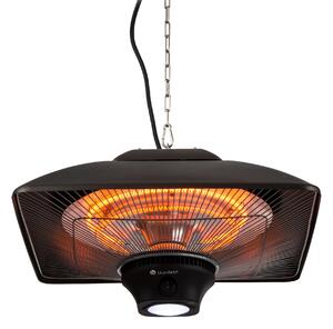 Blumfeldt Heat Square, infračervený ohrievač, 1000 / 2000 W, uhlíkové výhrevné teleso, IP24, LED